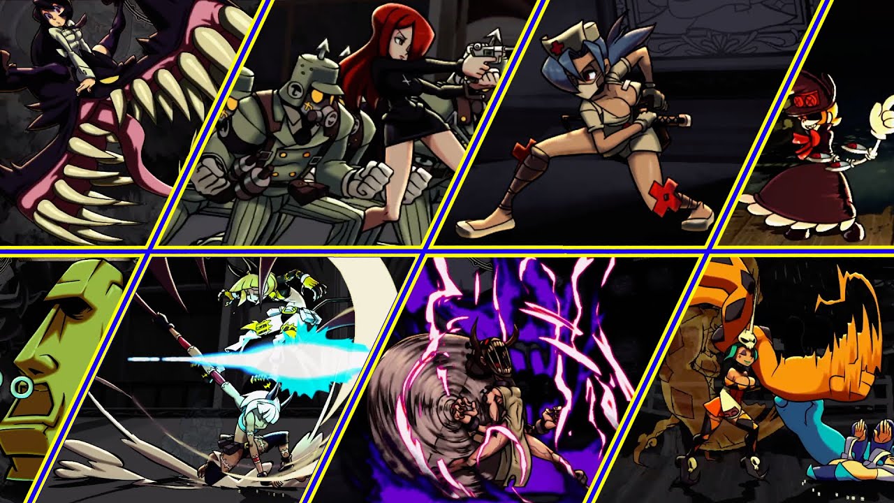 Skullgirls (Original) - All Blockbusters Super Moves