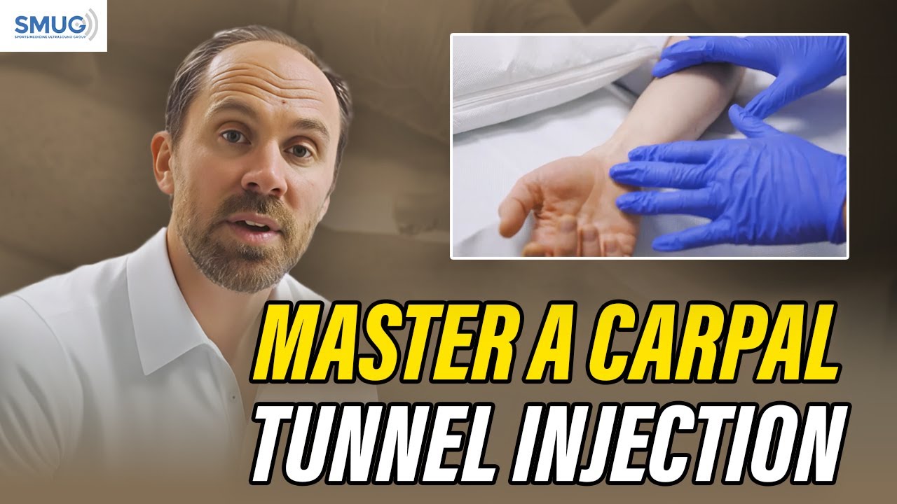 Mastering a Carpal Tunnel Injection Under Ultrasound Guidance: A Step by Step Guide!
