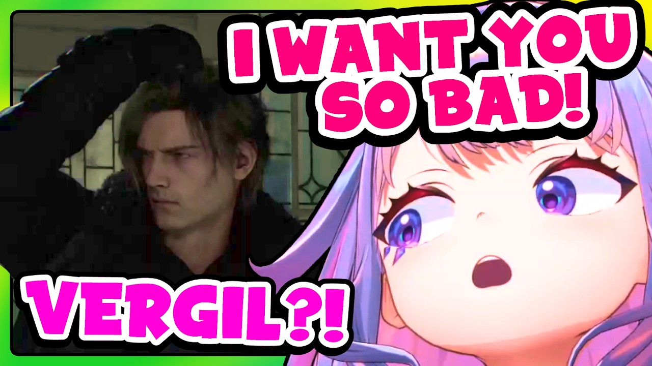 Biboo when playing as Grace: LEON! PLEASE!! I WANT YOU! 【RESIDENT EVIL REQUIEM】