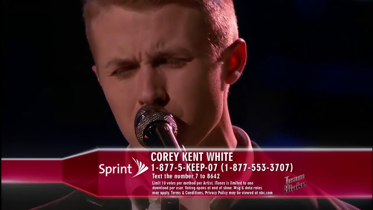 The Voice 2015 Corey Kent White   Live Playoffs   Make You Feel My Love