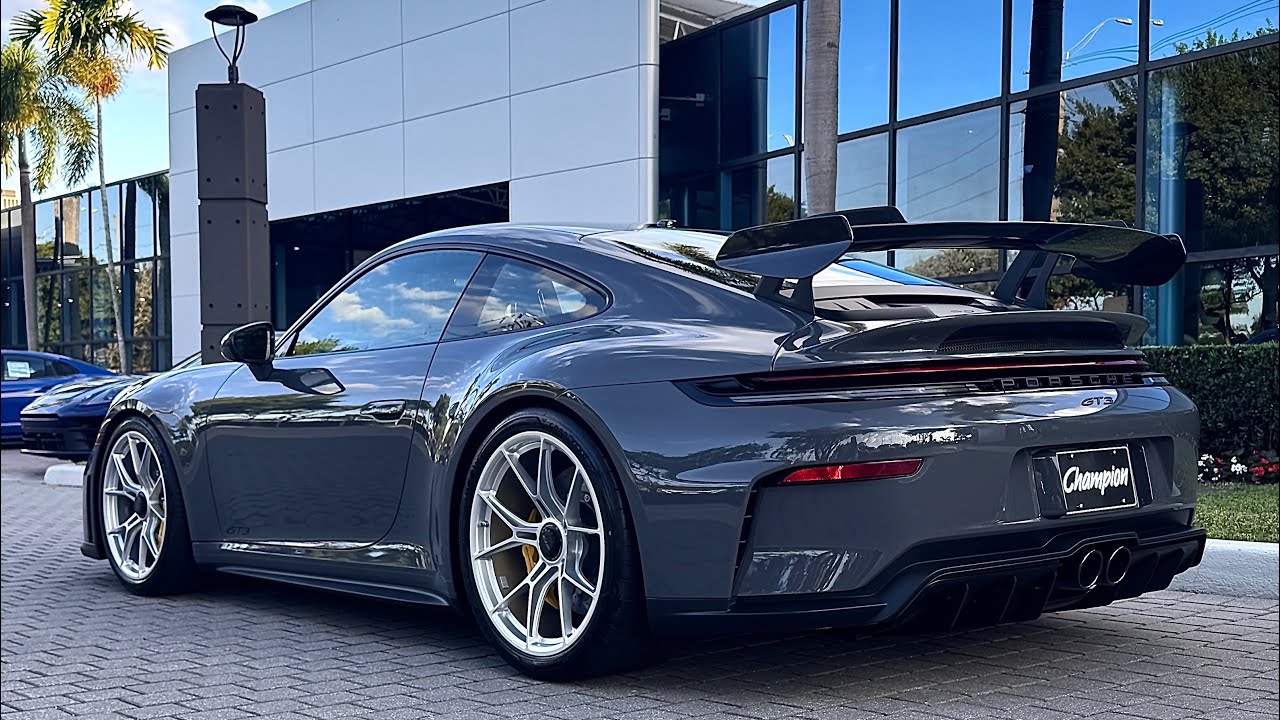 Porsche 911 GT3 Weissach 2026 Slate Grey Neo