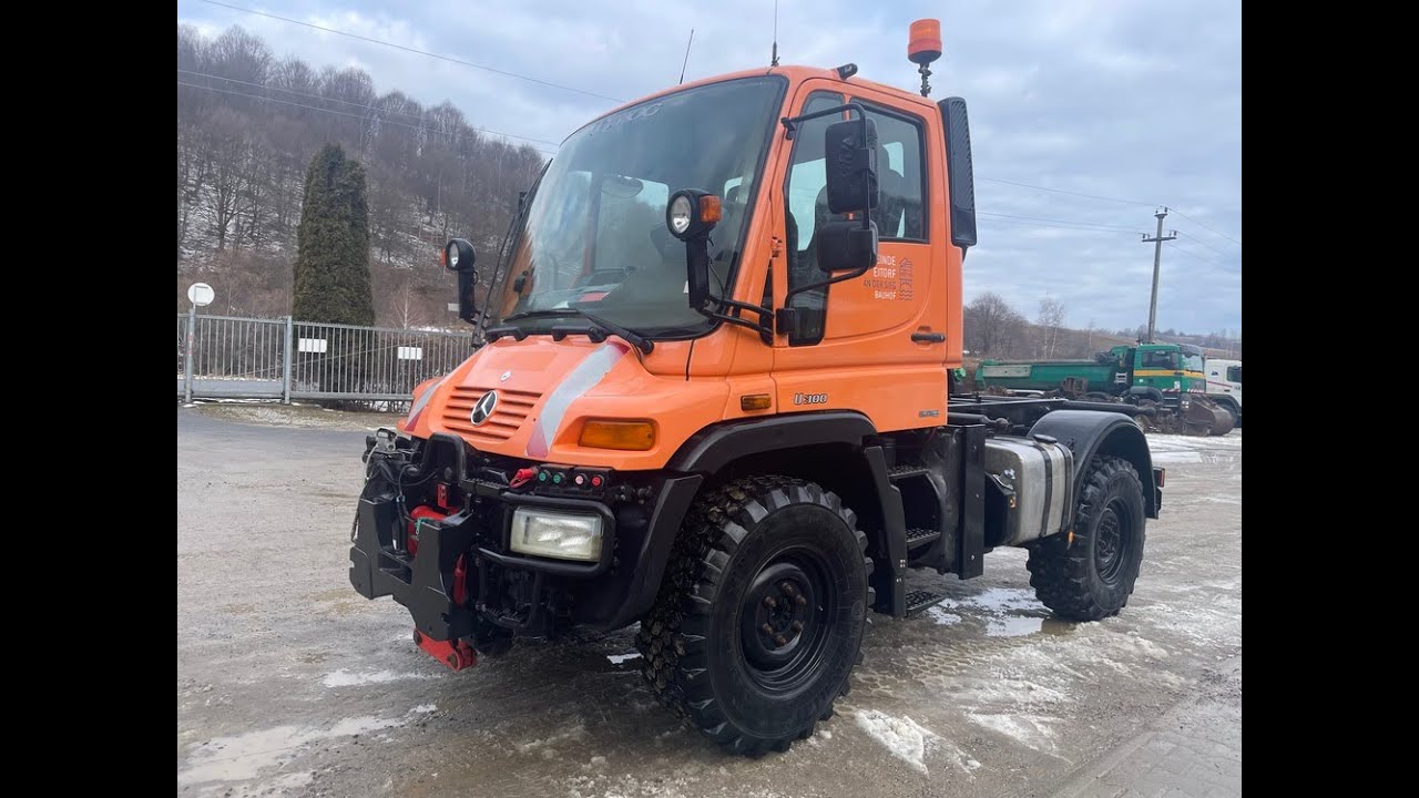 Mercedes Benz Unimog U-300 Demo Tuscher and Milas Company TMC