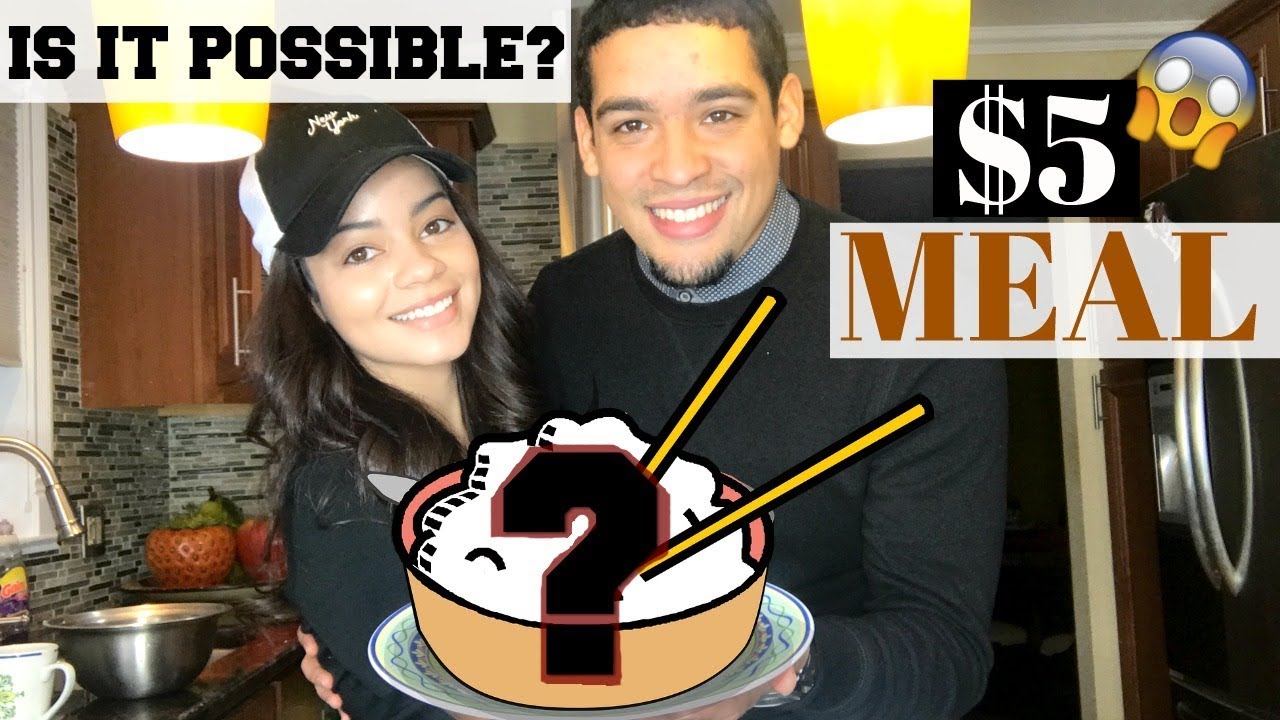 INSANE $5 DOLLAR MEAL CHALLENGE!