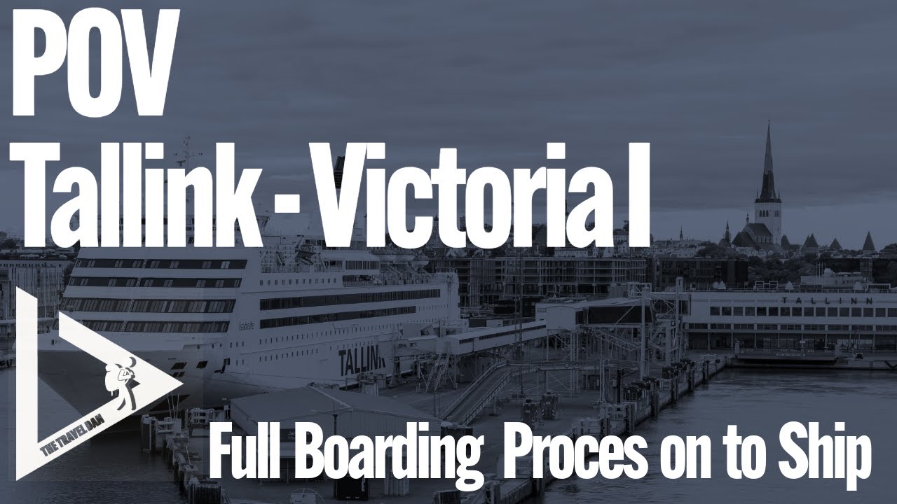 🚢 Boarding Tallink Victoria I Ferry 🇫🇮🇪🇪 | Helsinki to Tallinn | Full POV Walkthrough 2025