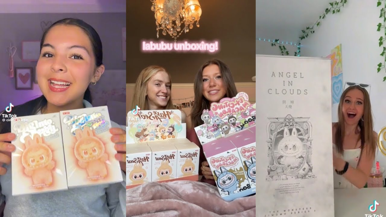 LABUBU UNBOXING COMPILATION