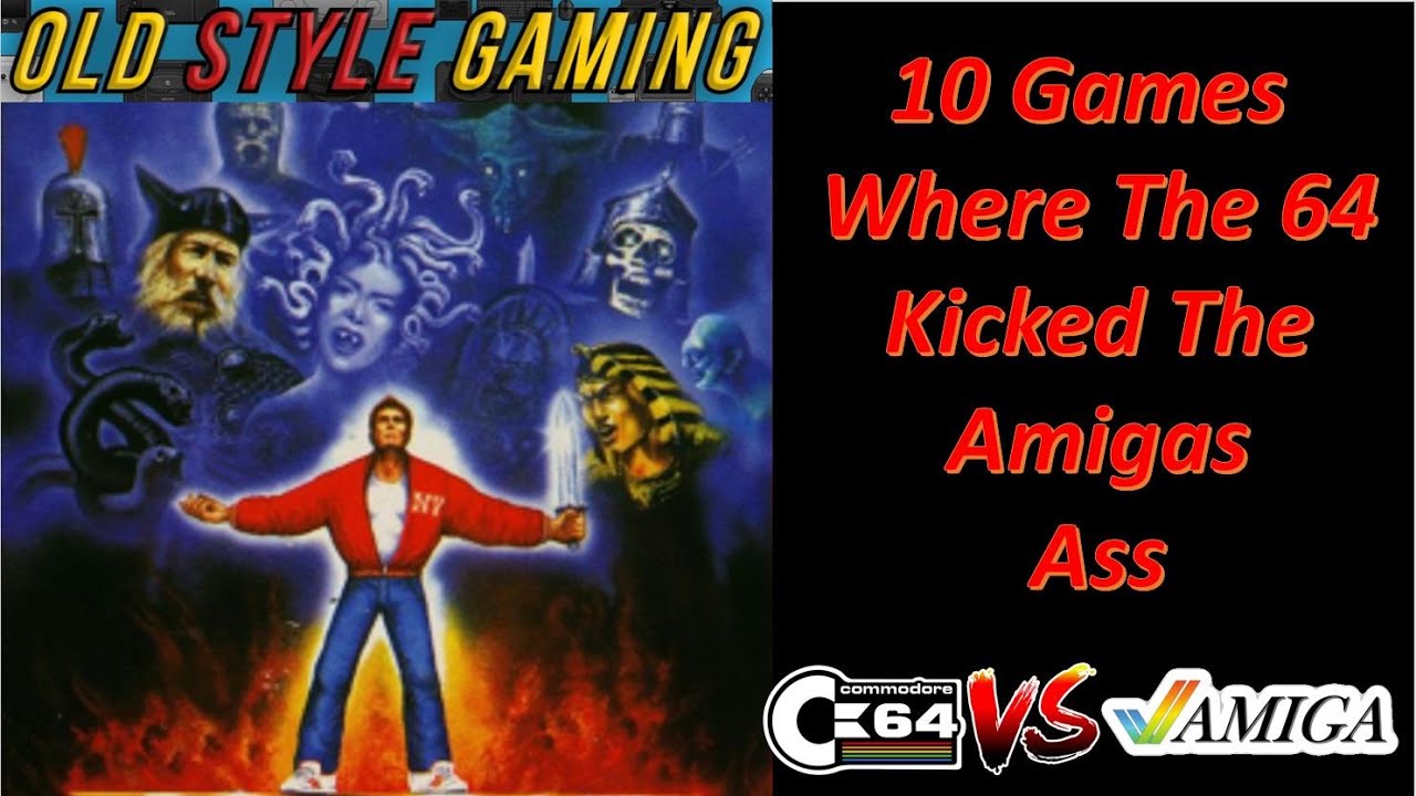 10 Games Where The C64 Kicked The Amigas Ass