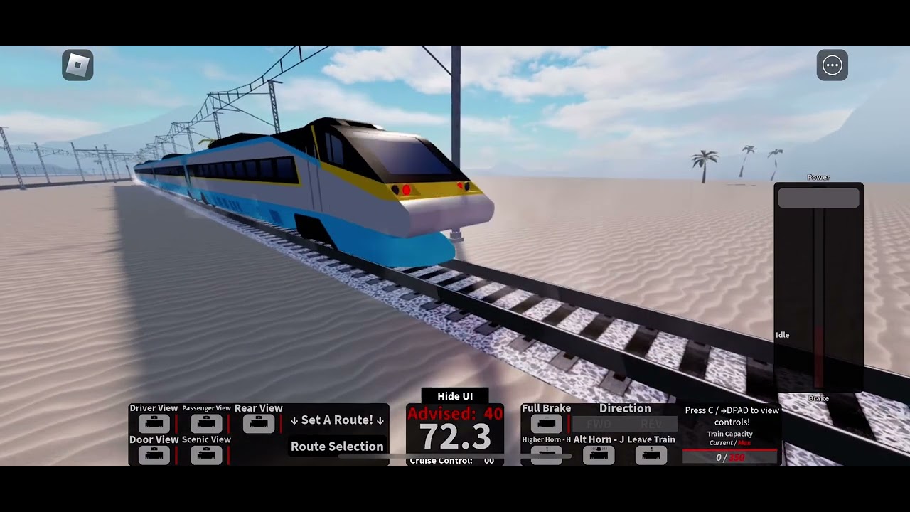 Crashing another train