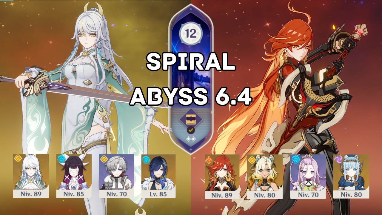 C0R0 Zibai & C0R0 Mavuika | Spiral Abyss 6.4 | GENSHIN IMPACT