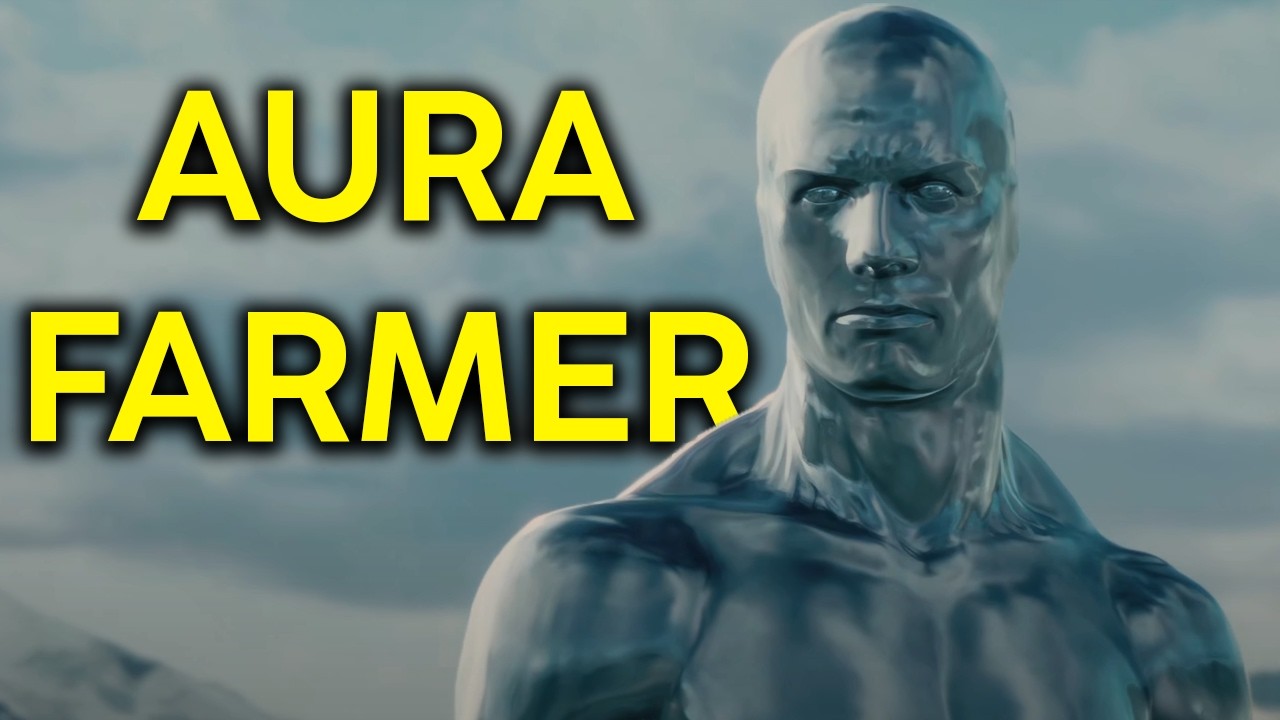 Before aura farming, there was silver surfer...