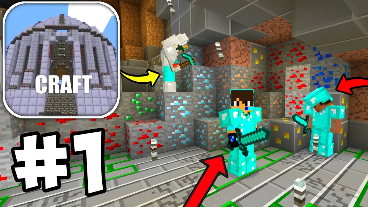 Minicraft Stronghold Survival Full Gameplay - Walkthrough Part 1 | Stronghold In MiniCraft 2024