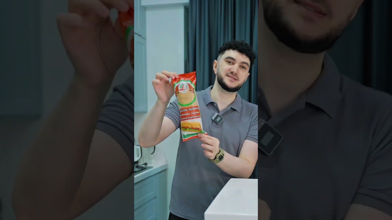 Ləzzət d&uuml;nyasının yeni &ccedil;ıxan &ccedil;iabatta sendvi&ccedil;ini sınadım