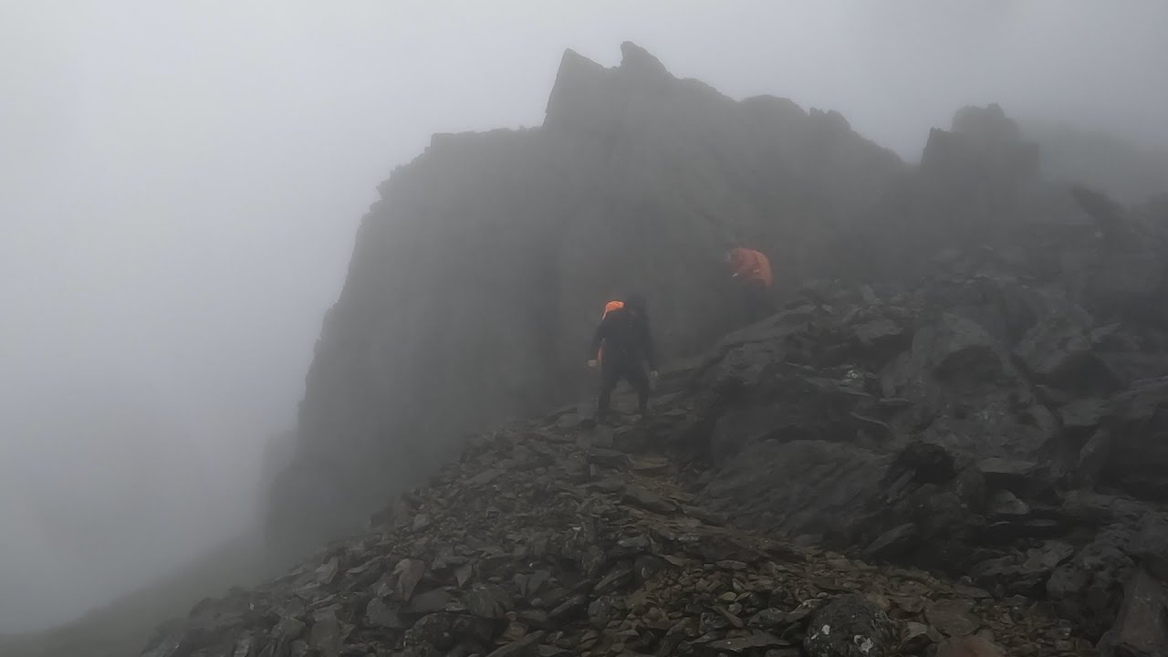 A misty Moelwynion on my return to the hills.