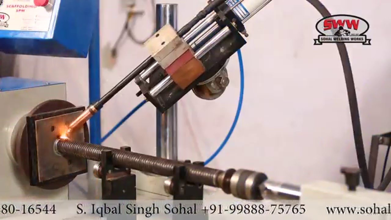 Scaffolding Base/U jack welding machine