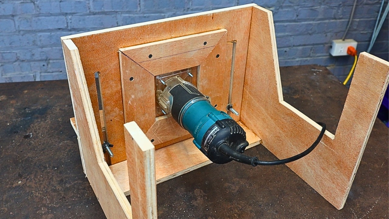 Great ideas for your own milling machine table / Compact DIY milling machine table
