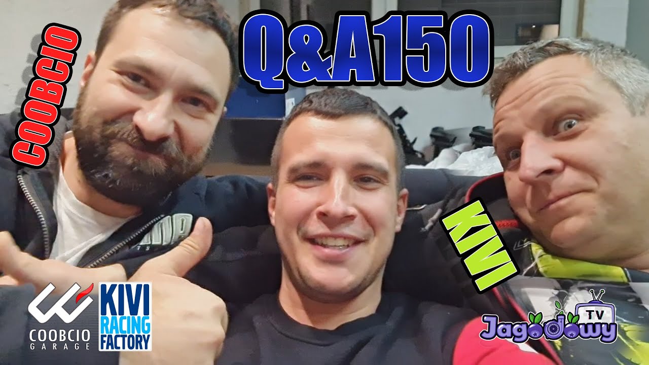 Kivi Racing Factory & Coobcio Garage - Q&A150 + pomiar Żaby na hamowni