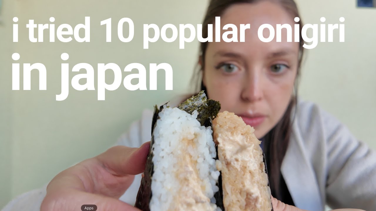 I Tried 10 Popular Onigiri from a Japanese Convenience Store 🍙