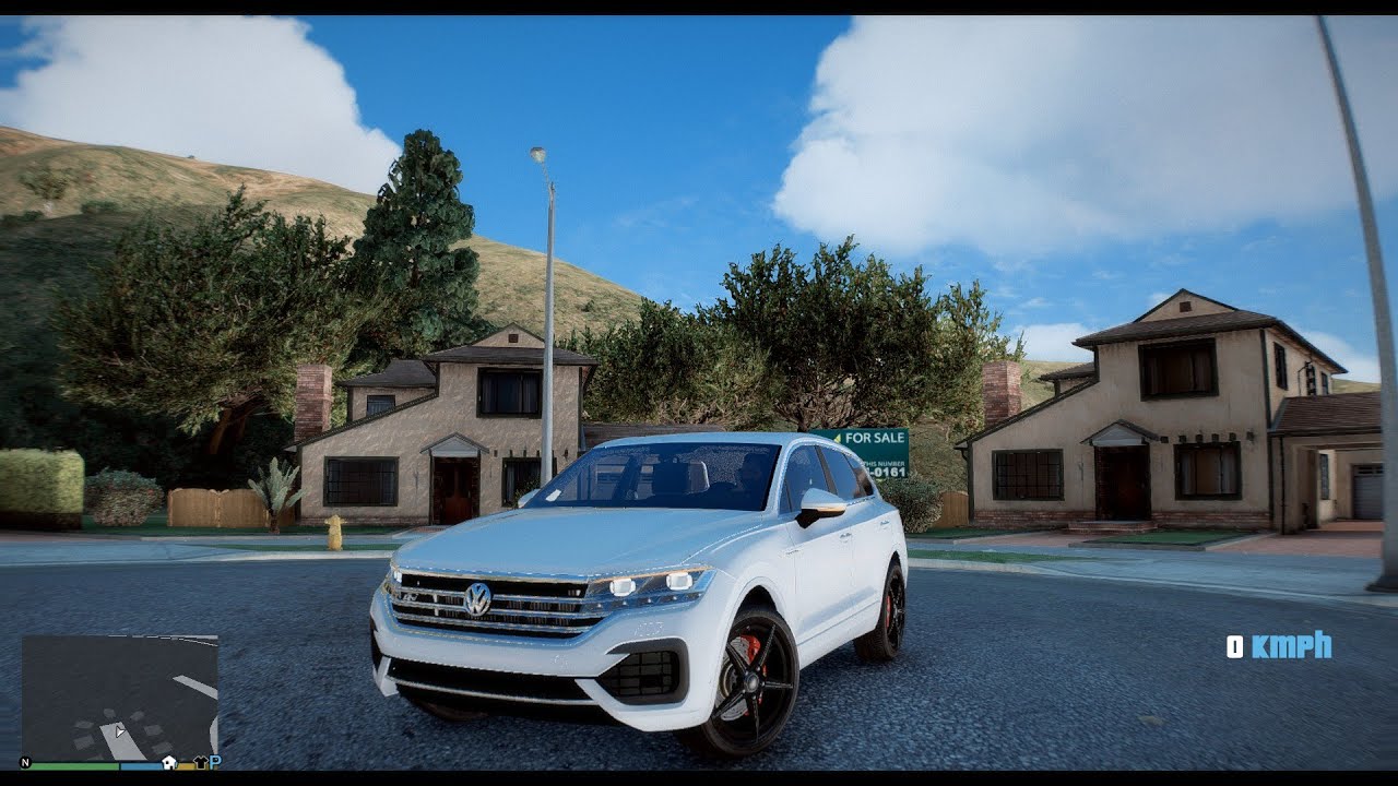 Volkswagen Touareg R-Line 2019 Off road - GTA 5 Offroading - Logitech G29 Gameplay