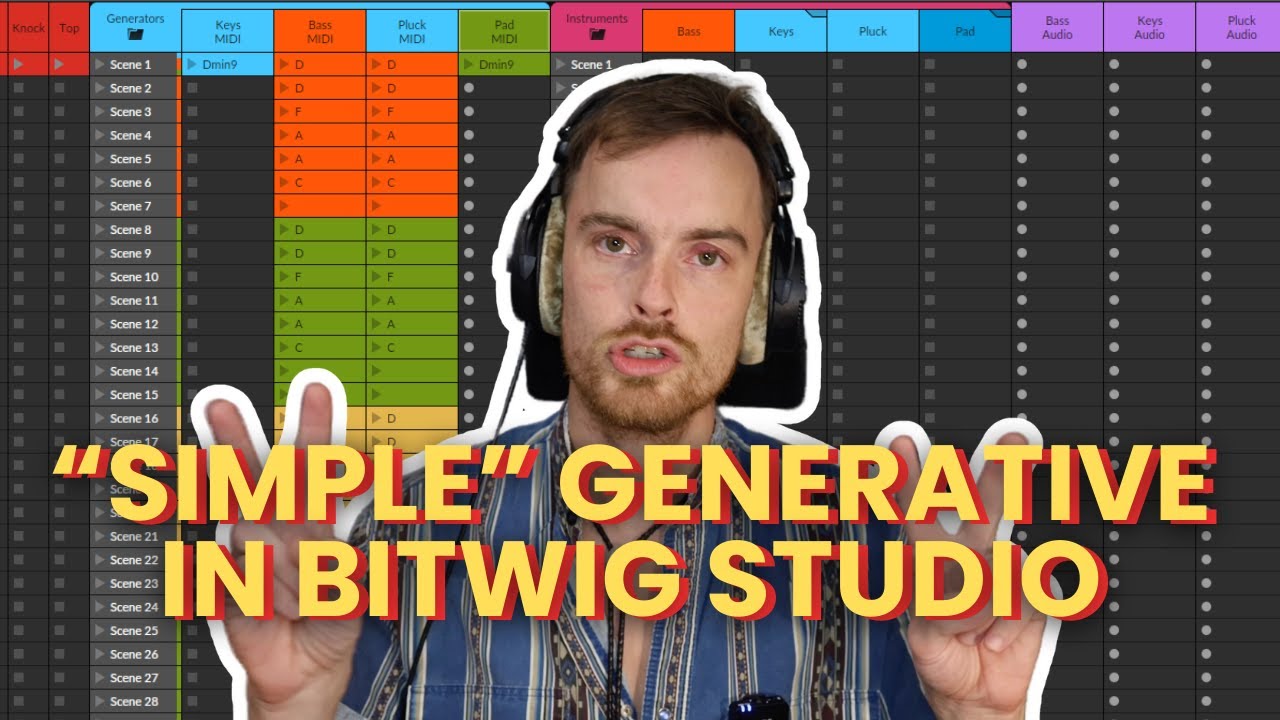Controlled Randomness: Bitwig Generative House Music Tutorial