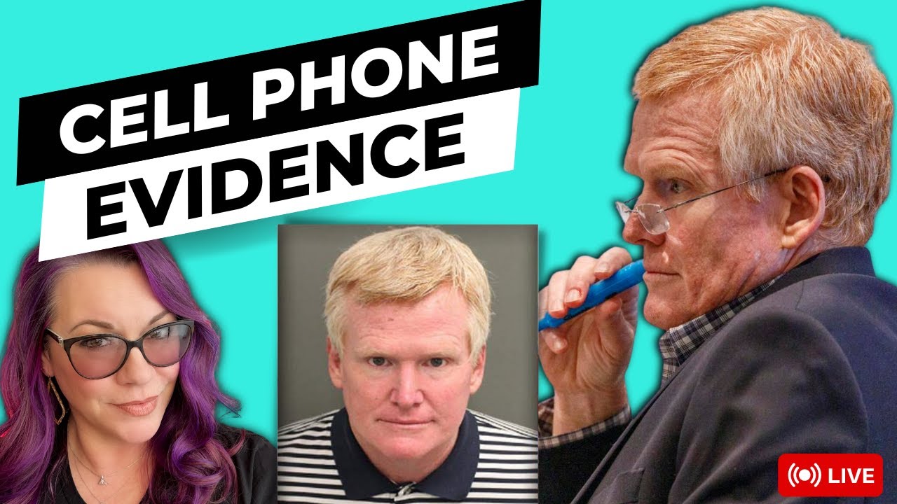 Alex Murdaugh Murder Trial Day 8 Live | Cell Phone Evidence | Morning | Lawyer Reacts