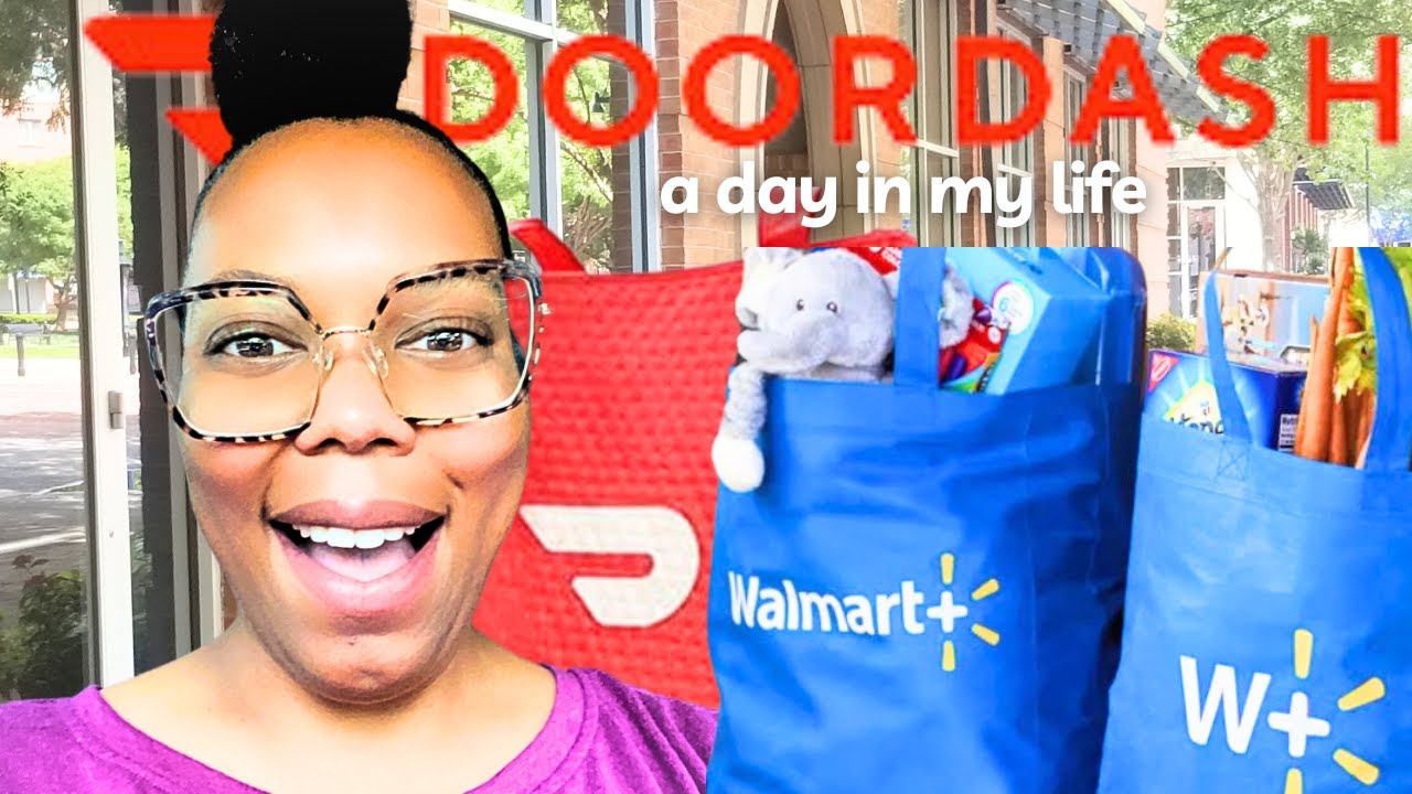 DAY IN MY LIFE: MADE OVER $100 WITH DOORDASHING UBER EATS AND SPARK