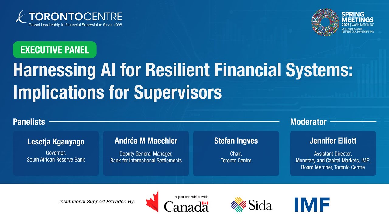 Executive Panel Session: Harnessing AI for Resilient Financial Systems: Implications for Supervisors