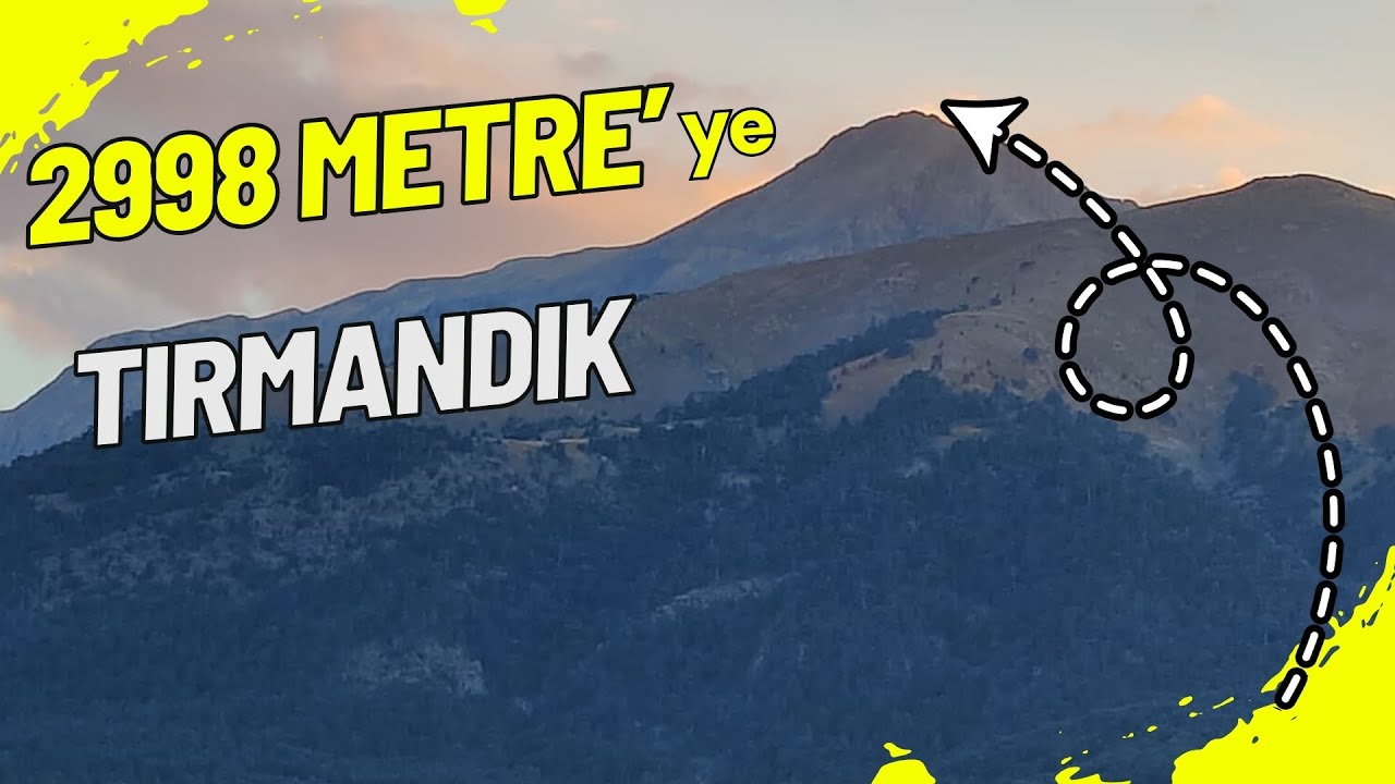 2998 Metre Rakımdaki Dedegöl Dağına Tırmandık