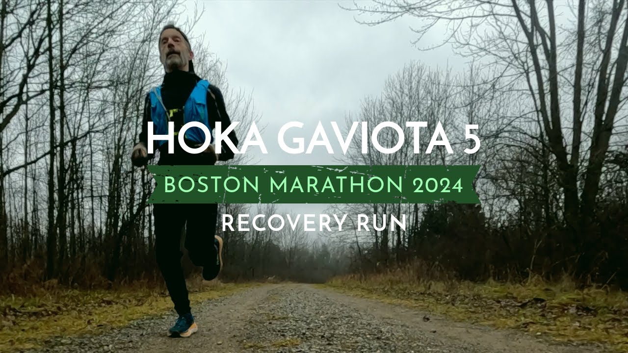 Boston Marathon 2024 | Day 7 Recovery Run | Hoka Gaviota 5