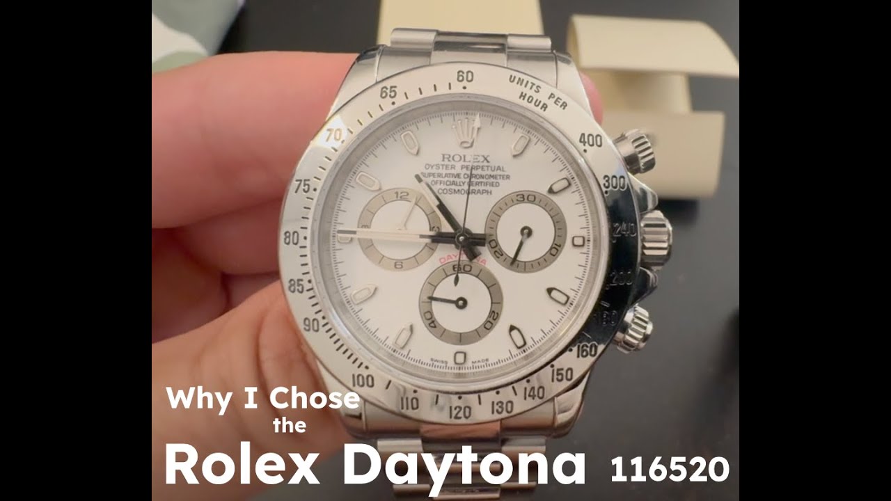 Why I Bought the Rolex Daytona (116520) for My 30th Birthday