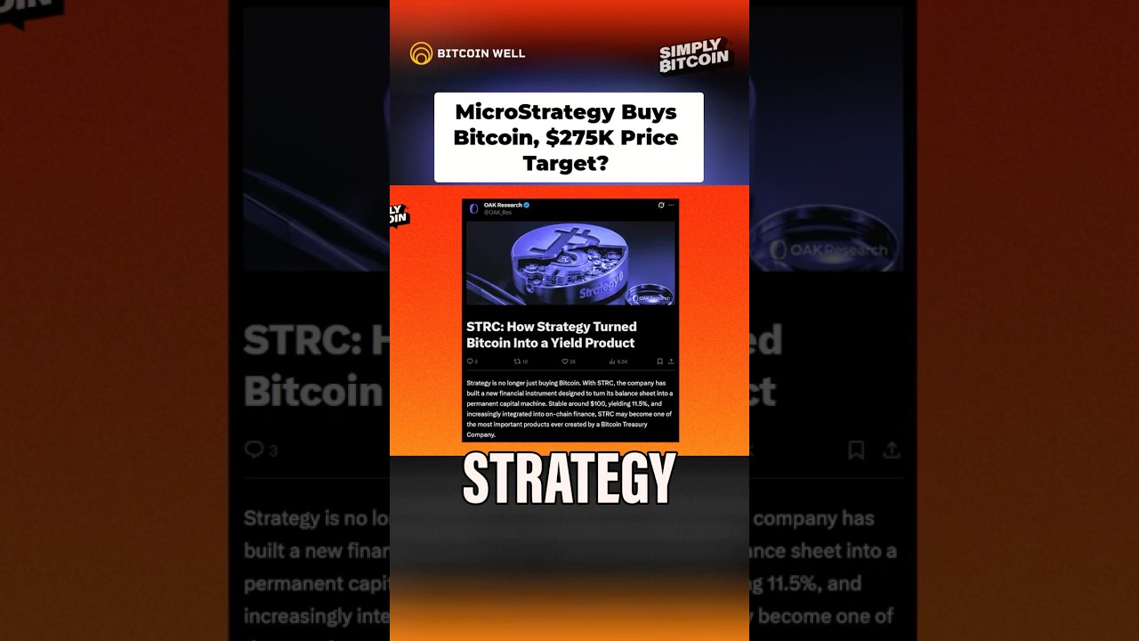 BTC достигнет $275 000?! Секрет MicroStrategy раскрыт!