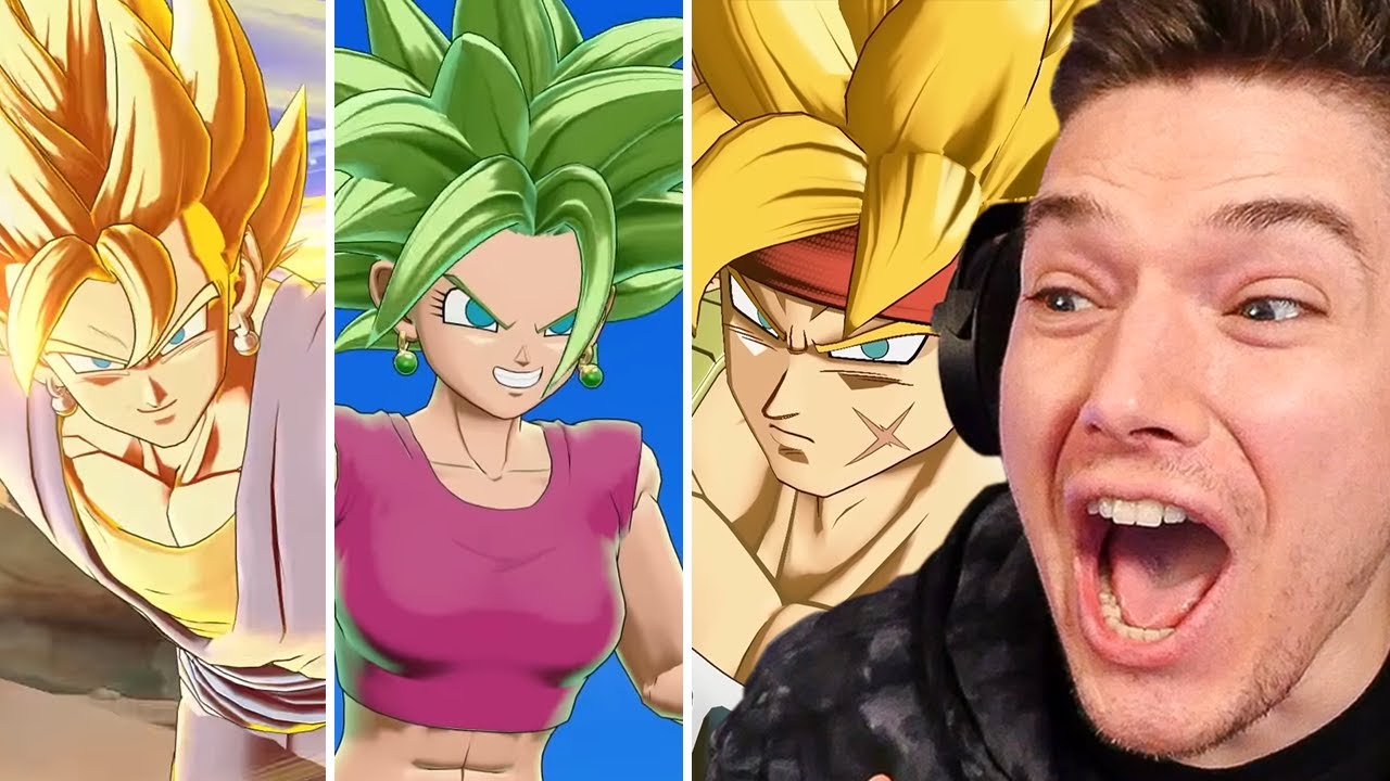 NEW Super Vegito, Kefla, & SSJ Bardock Reveal REACTION!