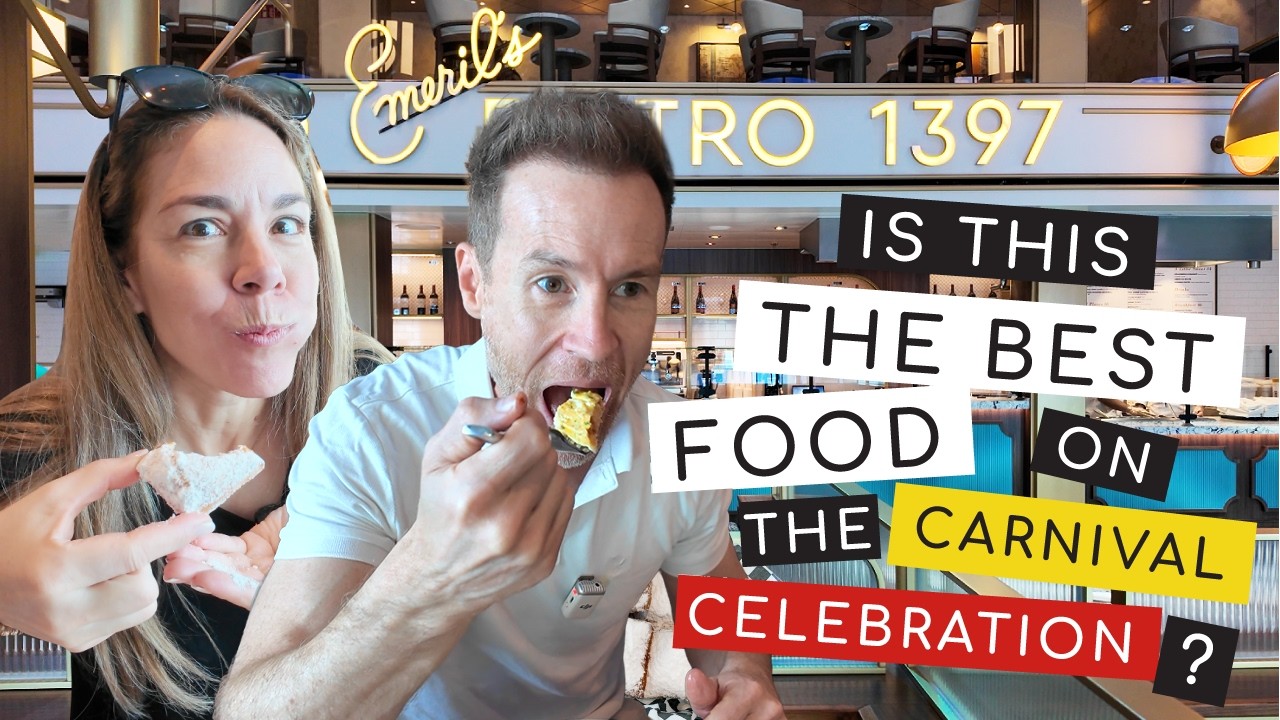 Everything we ate at Emeril's Bistro 1397 - Carnival Celebration ⚓