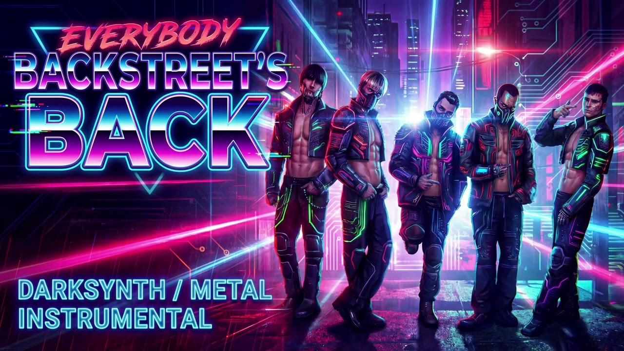 Everybody (BACKSTREET'S BACK!) - Aggressive DARKSYNTH / METAL Instrumental