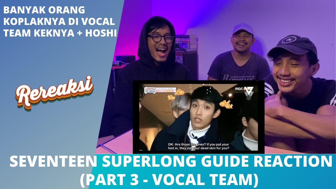SUPER LONG GUIDE TO SEVENTEEN: VOCAL UNIT (REACTION)