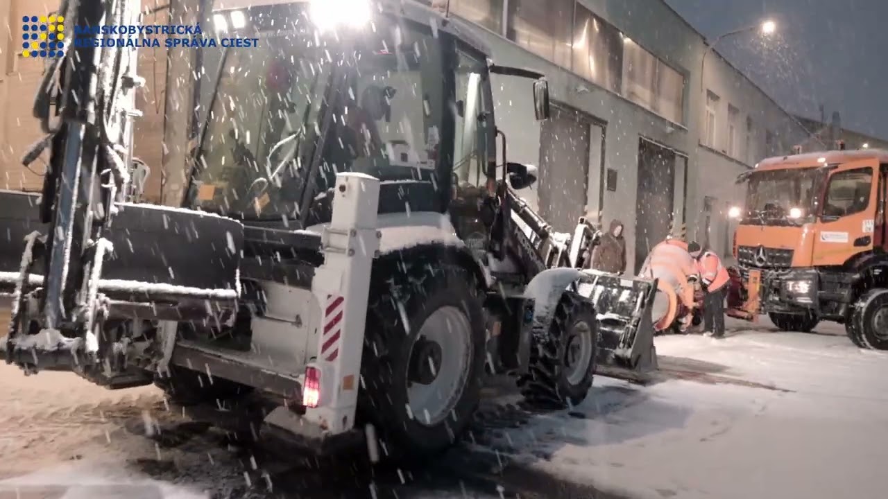❄️ V Banskobystrickom kraji máme zimu pod kontrolou.