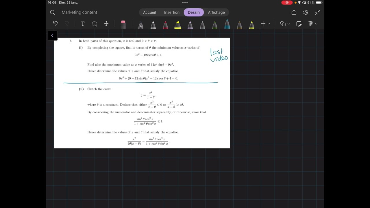 Bridging to a 7 | Unfamiliar question in unfamiliar context (p2) (ft. STEP 1 2019)
