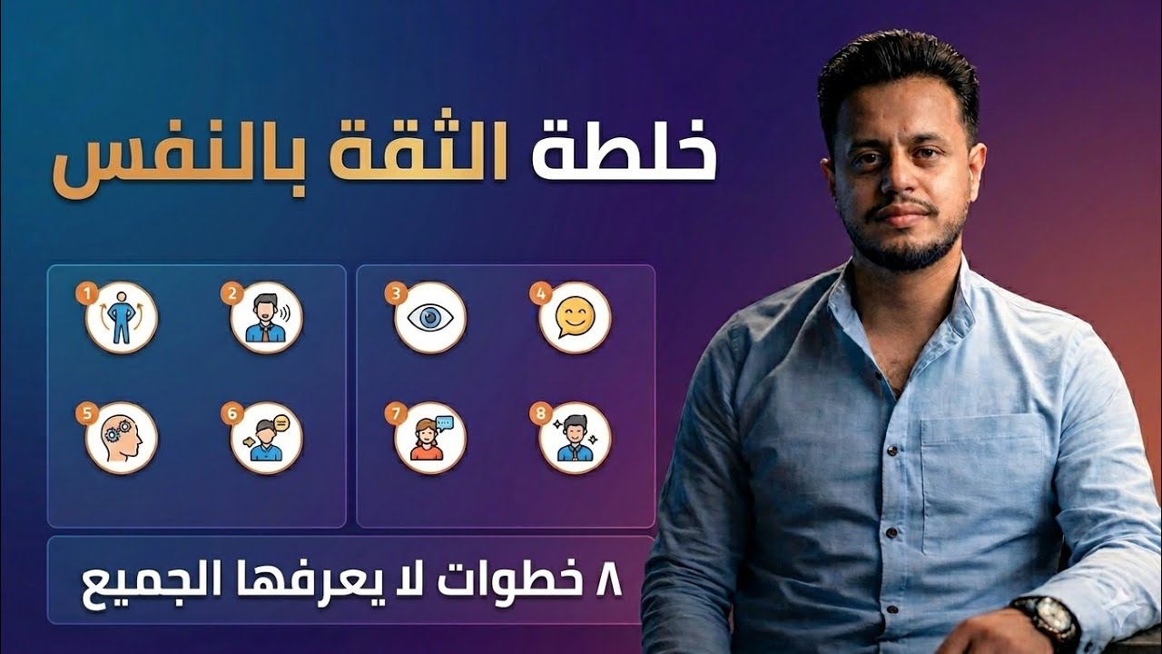 كيف تصبح واثقاً من نفسك كالمغناطيس ؟ 8 خطوات سحريه 