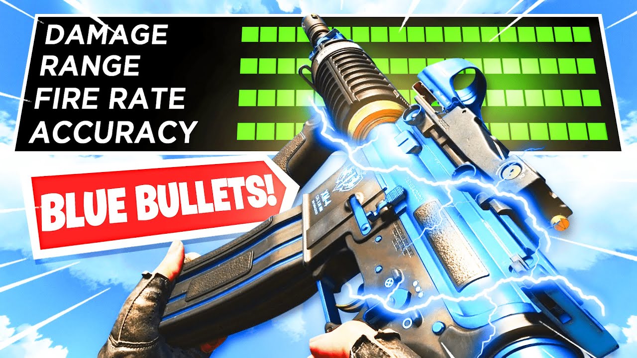 my NEW XM4 shoots BLUE BULLETS.. 100+ KILLS! (Best XM4 Class Setup) - Cold War