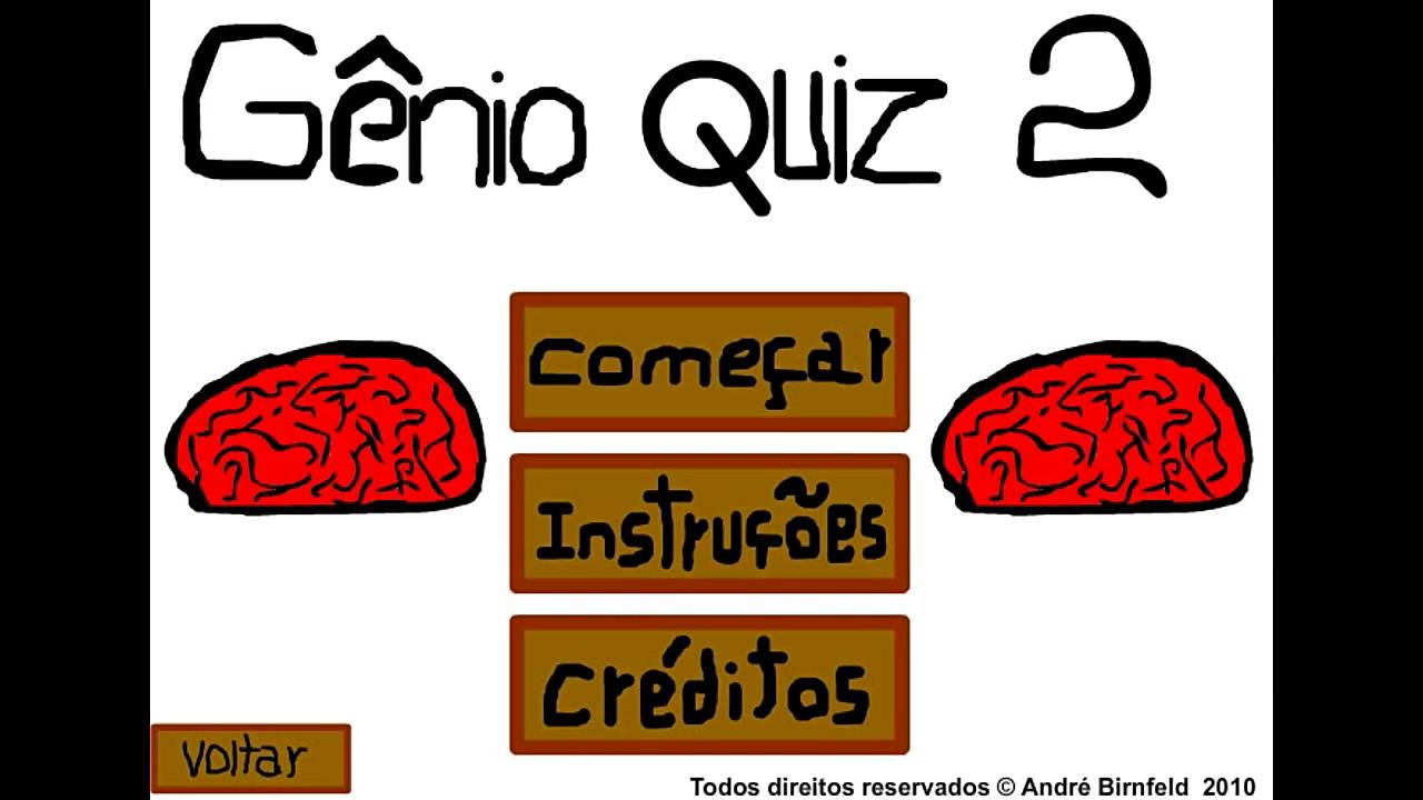 Genio Quiz: foi criador pelo capirot@