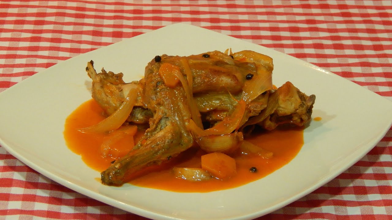 Receta de conejo en escabeche