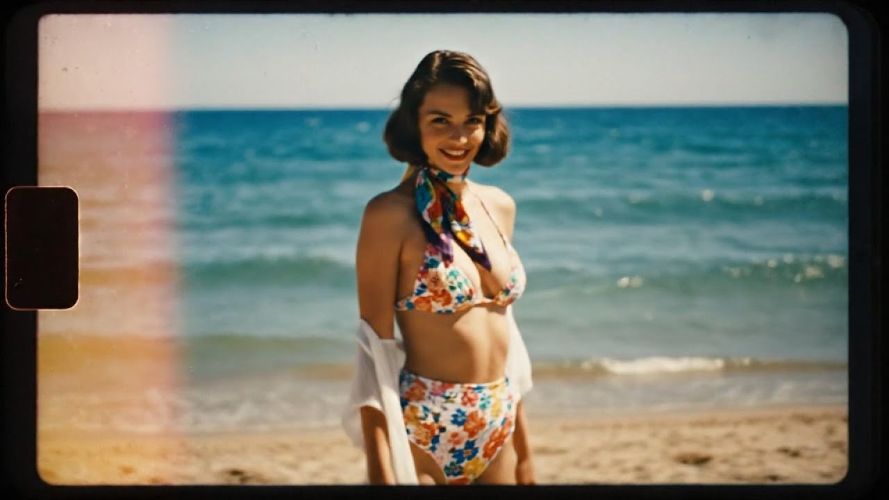Matin Doux à Nice – Official Music Video (Vintage 1960s French Riviera Style)