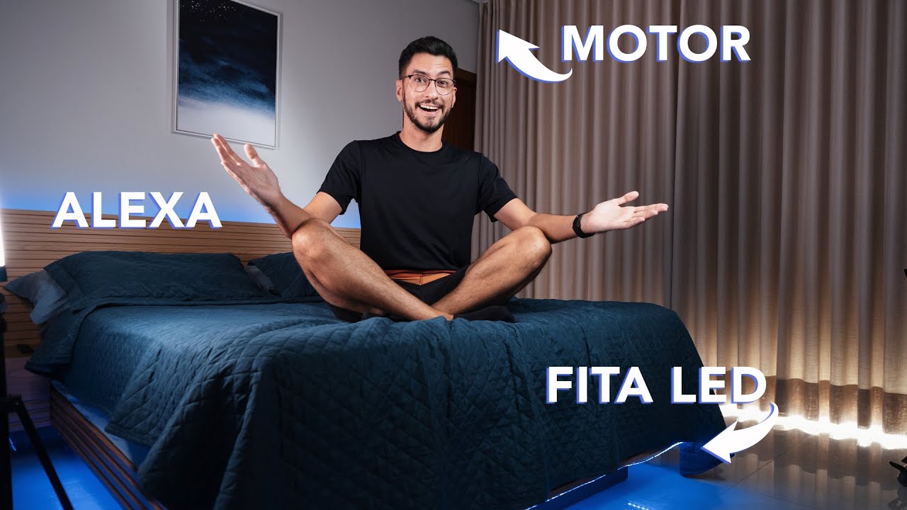 Veja os DISPOSITIVOS que tenho pra deixar meu quarto TODO AUTOMATIZADO