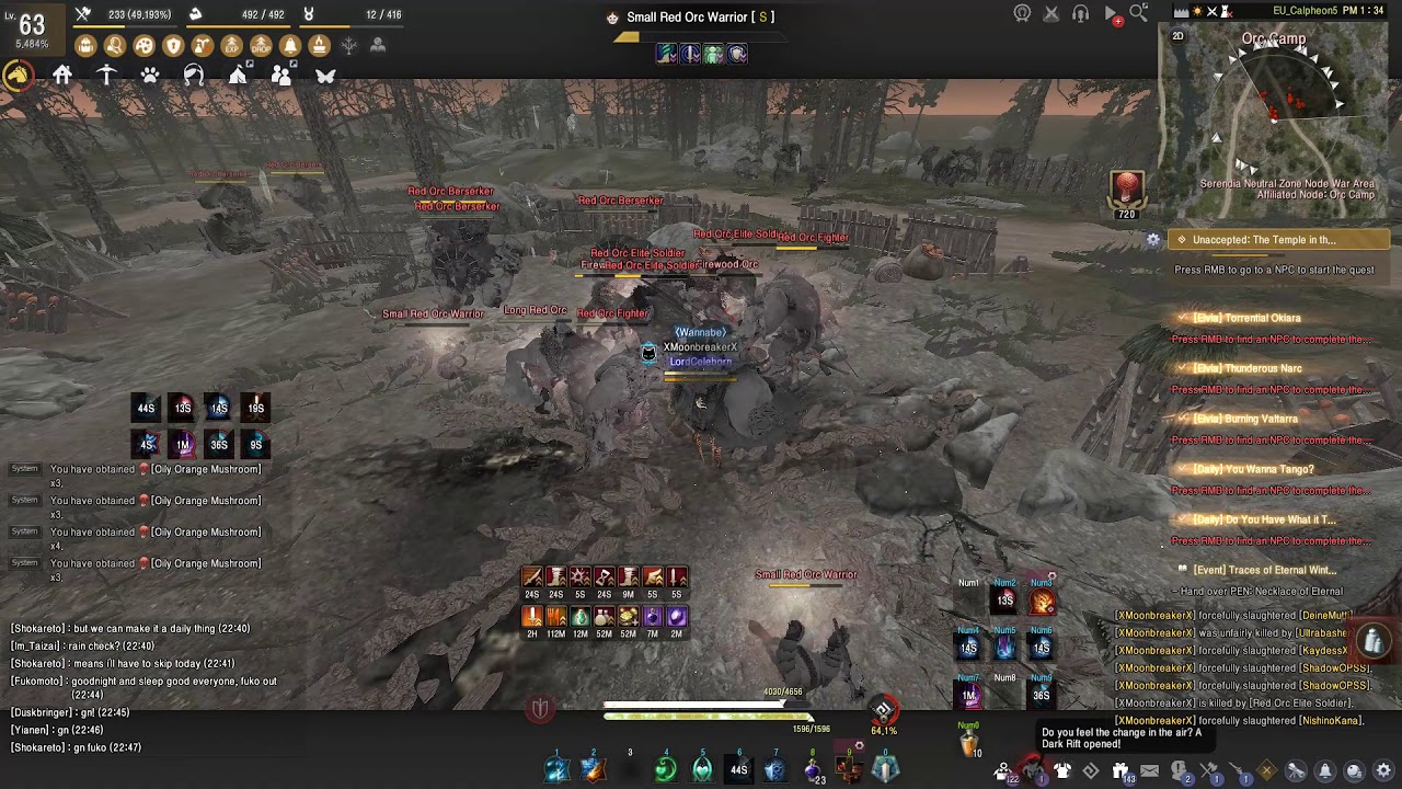 BDO Succession Wizard | Hadum Orc Rfit Rotation | 50% LS ~7700 Trash/h | 277K | 24min Weapon Uptime