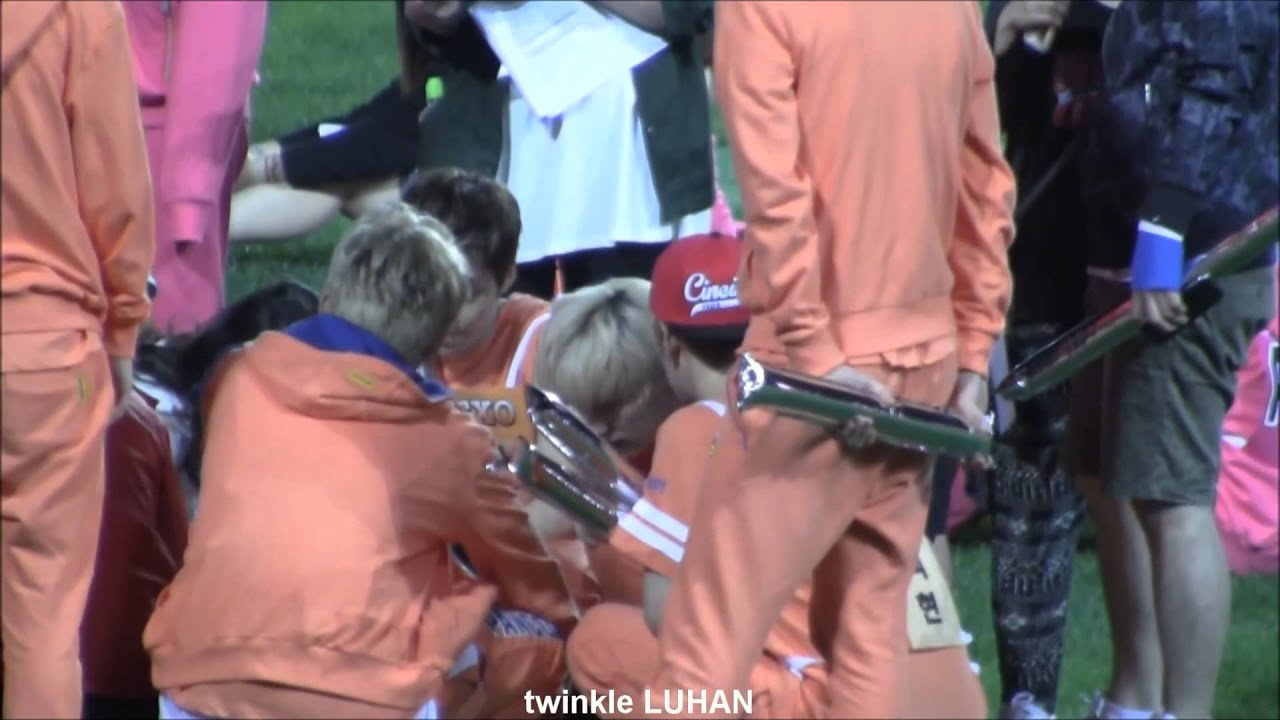 130903 아육대 EXO LUHAN focus 타오가 다쳤어요ㅠㅠ