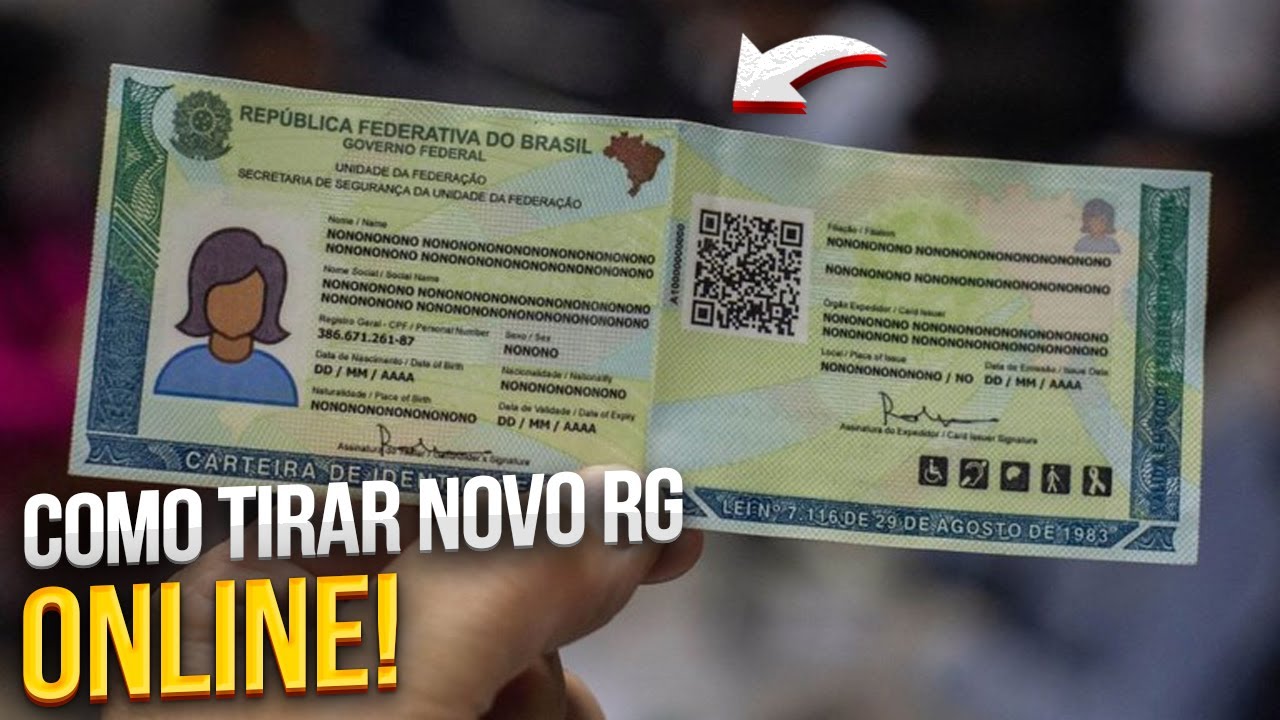 Como TIRAR A NOVA CARTEIRA DE IDENTIDADE NACIONAL (CIN) ONLINE