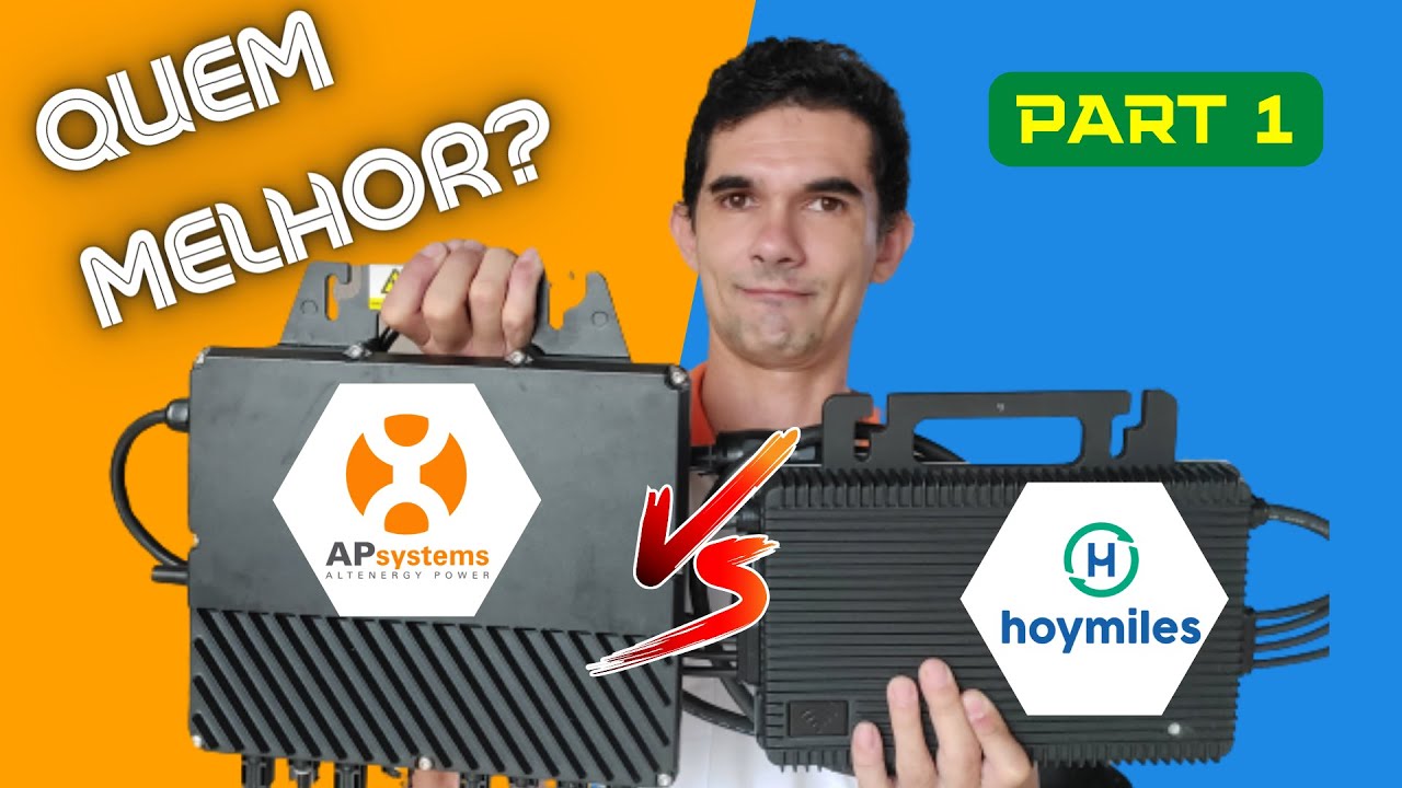 【 Hoymiles ou  Apsystems 】 Part 1 - É Tudo Igual? Apsystems QS1A VS Hoymiles MI1500