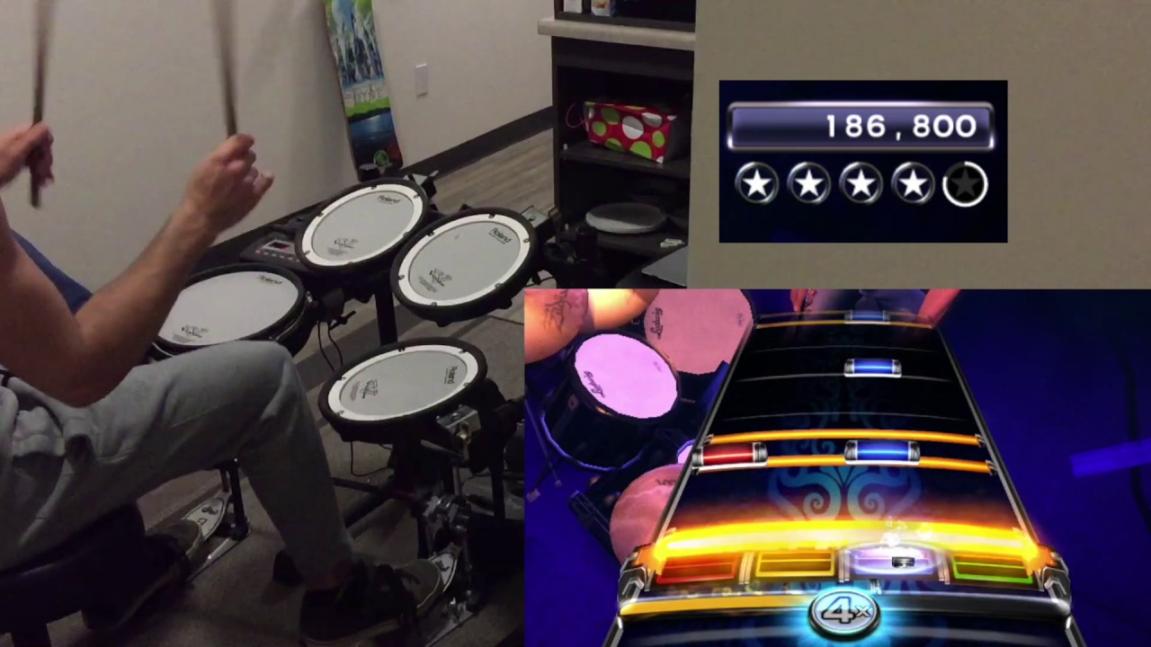 Beauty In Tragedy by August Burns Red Rockband 3 Expert Drums Playthrough 5G*