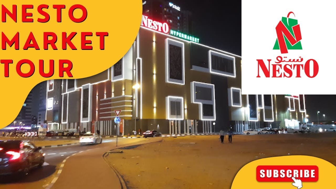 Nesto Mia mall Hypermarket Al Nahda Sharjah UAE Full tour