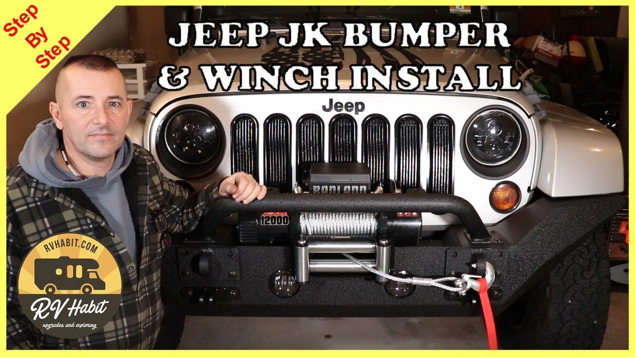 Jeep Rugged Ridge Spartan Bumper and Badland ZXR Winch Install and Review
