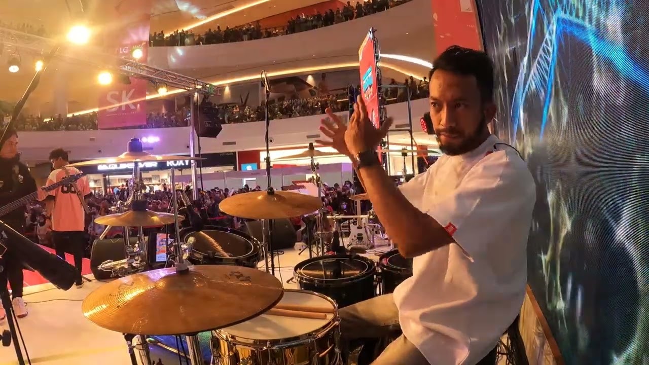 Sejati (Wings) cover by Floor 88 (Drum Cam)