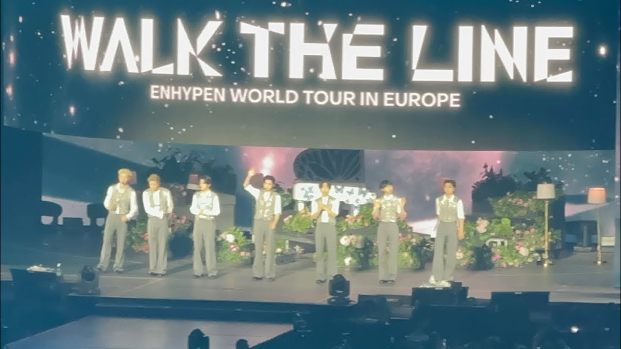 ENHYPEN- SHORT SPEECH🇫🇷 French Part [Walk the LineTOUR PARIS]